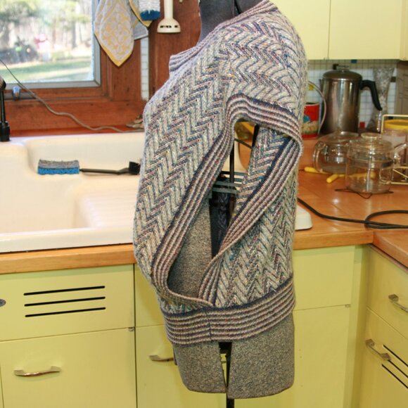 Diane Von Furstenberg Sweater Vest Vintage Women's 90s Top - Picture 4 of 6